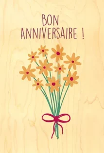 carte anniversaire