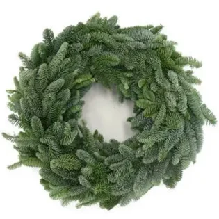 couronne sapin décoration table de fêtes - Gap Events