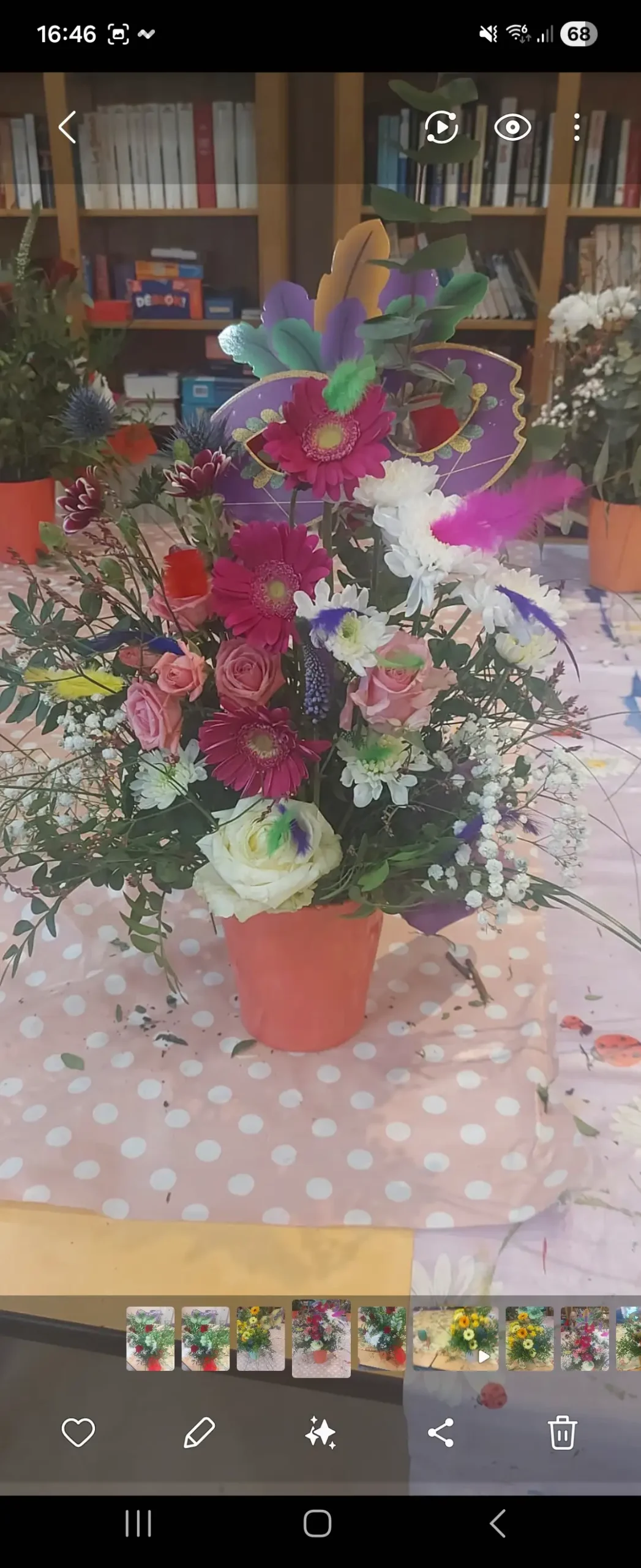 atelier floral - composition florale2 - Gap Events